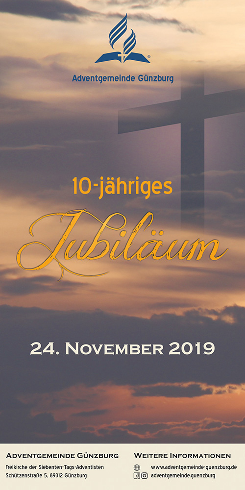 Flyer Jubil�um